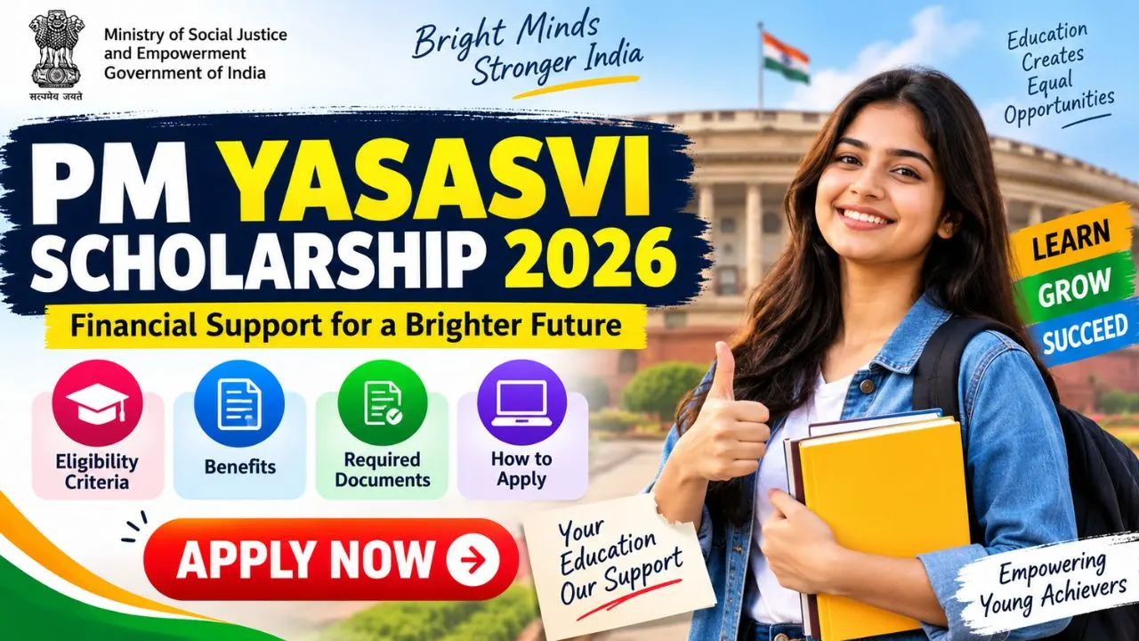 PM YASASVI Scholarship 2026